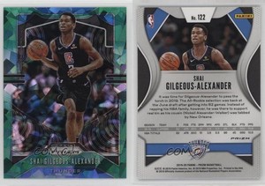 2019-20 Panini Prizm Green Ice Prizm Shai Gilgeous-Alexander #122