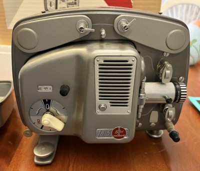 Vintage Bolex Paillard 18-5 8mm Movie Projector w/ Case, Swiss
