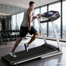 3.25 HP Folding Treadmill with Incline Running/Jogging Machine with 36 Programs 
