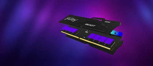 Kingston Technology FURY Beast 64GB 6000MT/s DDR5 CL40 DIMM (Kit of 4) RGB XM... - Picture 10 of 17