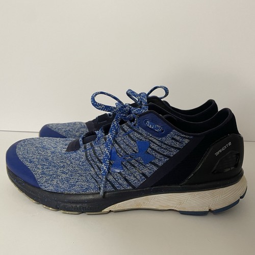 Under Armour Charged Bandit 2 Midnight Blue Running Sneakers Shoes Mens Size 9 - Picture 4 of 13