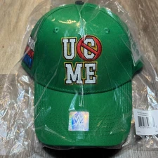 WWE Authentic John Cena Boston Massachusetts Hat Celtics 2025 Farewell Tour