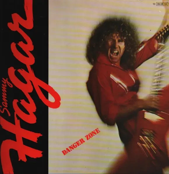 Sammy Hagar Danger Zone Capitol LP de Vinilo 33 RPM Rock - Imagen 1 de 1