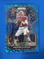 2020 Panini Prizm No Huddle Blue #177 Dwayne Haskins Washington #/79