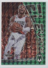 2022-23 Panini Mosaic Elevate Green Mosaic Prizm Damian Lillard #17 0i1b