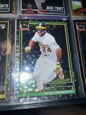 2026 TOPPS SERIES 1 RICKEY HENDERSON Silver Crackle #T91-52 1991 #T91-52 Perfect