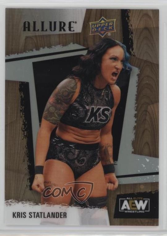 2022 Upper Deck Allure AEW Table Kris Statlander #53 0w6