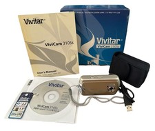 Vivitar Vivicam 3105S 3.2MP Digital Camera Boxed With Accessories Fully Tested.
