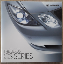 Lexus GS Range Brochure 2007 - 300 430 450h SE SE-L