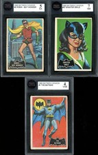 1966 Topps Batman Black Bat Trading Cards 7