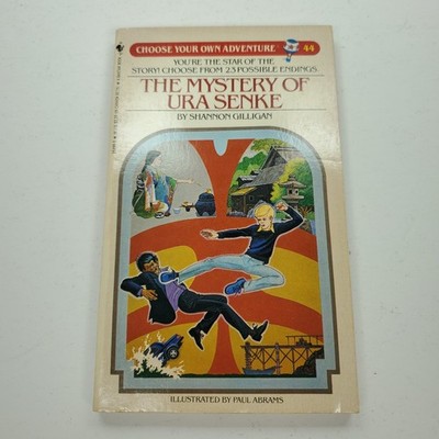 1985 Choose Your Own Adventure #44 The Mystery of Ura Senke CYOA 1st Edition