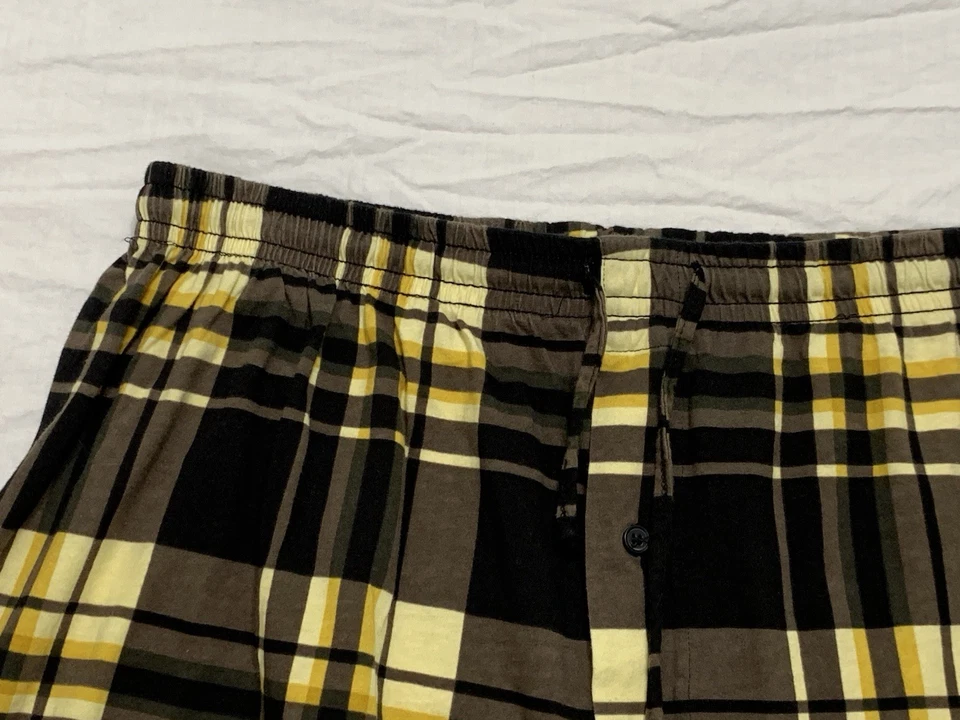 Pantalones cortos para dormir GUINNESS Beer Beer para hombre L (36-38) a cuadros de algodón ligero Foto 3 de 4