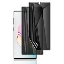 LYWHL 2 Pack for Samsung Note 10 Privacy Screen Protector, Anti-Spy Flexible Fil