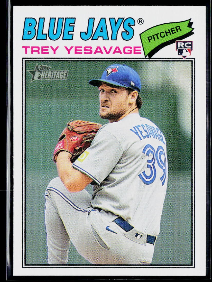 2026 Topps Heritage #245 Trey Yesavage