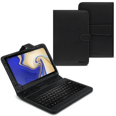 Für Samsung Galaxy Tab S4 10.5 Hülle Tasche USB Tastatur Keyboard Schutzhülle - Bild 1 von 4