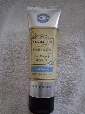 A LA MAISON Fresh Sea Salt, Shea Butter & Argan Oil Hand Cream 8.0 Fl Oz(240ml)
