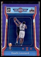 2020-21 Optic Basketball Prizm Kawhi Leonard Clippers 4 Purple Air Defense