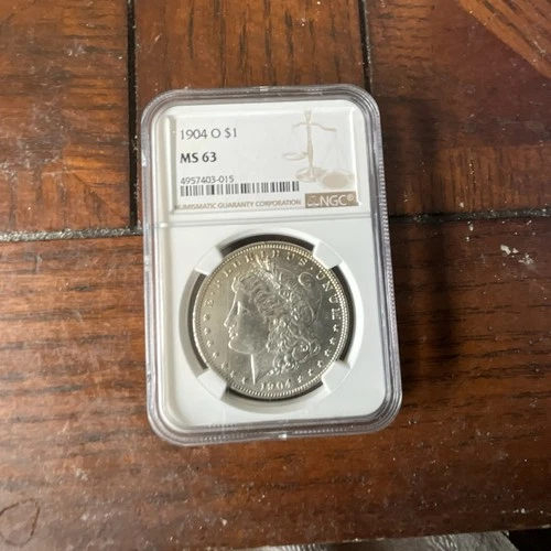 Morgan Dollar 1904-O NGC MS63 Silver $1 New Orleans Uncirculated KM#110