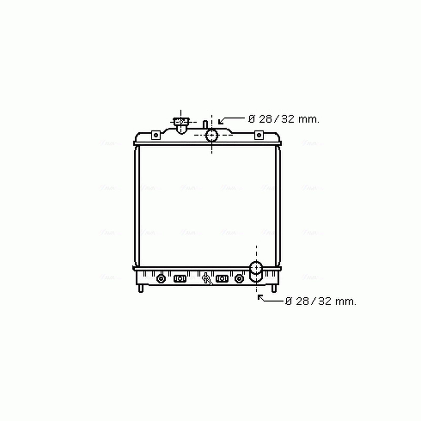 Radiator HD2122 AVA 19010P01003 19010P01013 19010P03305 19010P03505 19010P03901