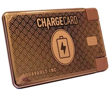 Aquavault ChargeCard 2300mah Ultra Thin Portable Power Bank AV10