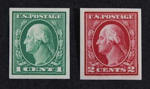 CKStamps: US Stamps Collection Scott#408 Gum Dist, 409 Mint NH OG