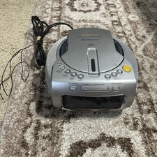 Y2K Emerson CD AM/FM Stereo Clock Radio Dual Alarm model CKD1100