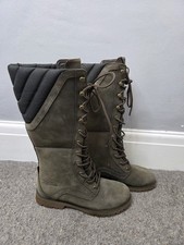 Helly Hansen Women's Solli Tall Waterproof Leather Boots UK3.5