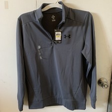 PICK SIZE - Under Armour Men's Dark Grey Fleece 1/4 Zip pullover