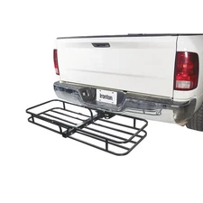 Ironton 53.5in. Steel Hitch Cargo Carrier, 500-Lb. Capacity, Fits 2in. Receivers