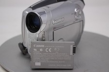 Canon DC220 Mini DVD Handheld Camcorder 2.7" LCD Screen 35x Optical Zoom Silver