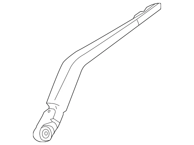 Brazo limpiaparabrisas ventana trasera genuino OEM Nissan Versa Note 28781-3WC0A Foto 3 de 4