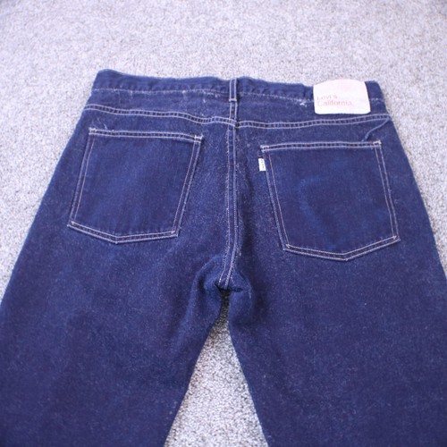 Levis CALIFORNIANS 5 PKT STRT RIGID Style #39997 Selvedge Wool Blend Mens Blue - Picture 6 of 24