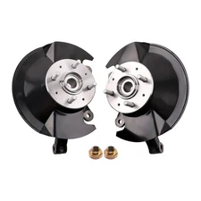 Complete Front Steering Knuckle Set for Honda Civic 03-05 1.7L Driver Passenger