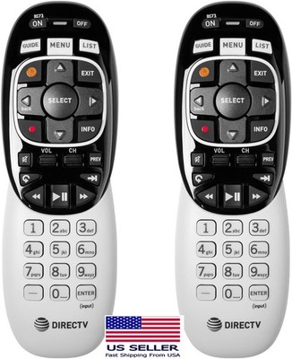 2X for DIRECTV 4336303112 2 Pack - RC73 IR/RF Remote Control