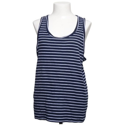 Sebago, Tank­top, Größe: XXL, Blau/Weiß, Baumwolle/Elasthan, Streifen #JX5