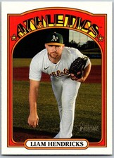 2021 Topps Heritage #397 Liam Hendriks