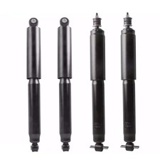 MOSTPLUS 4PCS Front Rear Complete Struts Shock Assembly W/Coil Spring Compatible