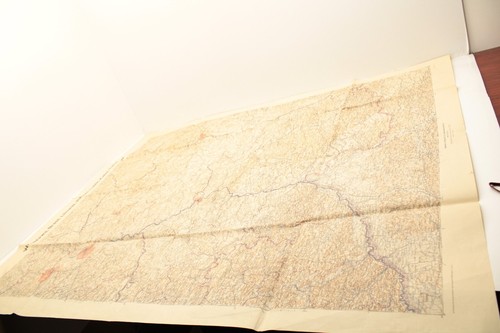 WW1 German map  of Warsaw,Brest-Litowsk,Radom, Lublin, Kielze, Tomaszow,DRC4.4.L