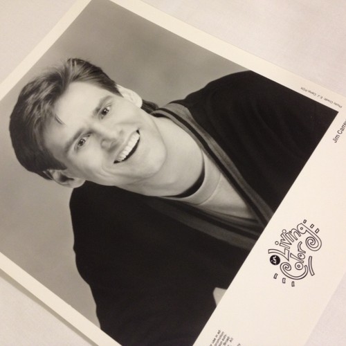 Foto promocional en color vivo Jim Carrey 1990 Fox Broadcasting 8 X10 rara - Imagen 4 de 8