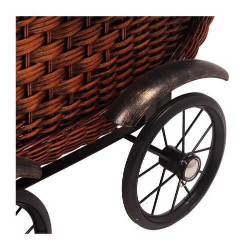 Sale!! WICKER DOLLS PRAMS traditional wicker pram basket wickerwork retro style - Picture 47 of 61