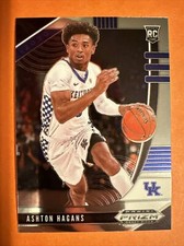 2020-21 Panini Prizm Draft Picks Ashton Hagans #79 Rookie RC