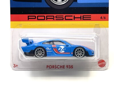 Hot Wheels Walmart Porsche 935 4/6 (blue) SUPER CUSTOM WHEEL SWAP by AEB