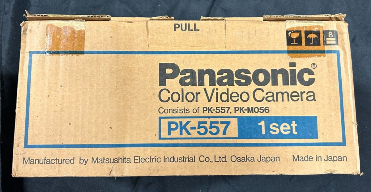 1980S Vintage Panasonic Color Video Camera Model No.PK-557 NEW IN