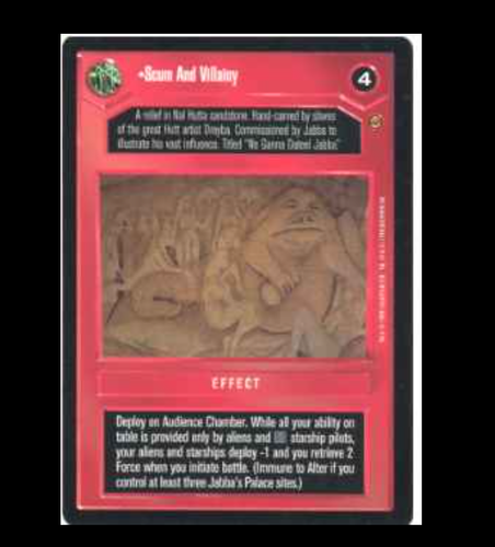Star Wars CCG Jabba's Palace Lado Oscuro Raros | DS Singles | SWCCG - Imagen 32 de 40