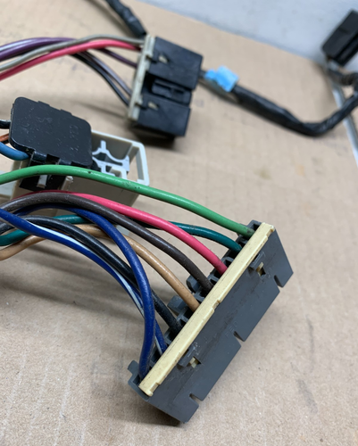1992 1993 1994 Chevy GMC C/K SUV Yukon Tahoe Driver Door Window Wiring Harness - Foto 13 di 19