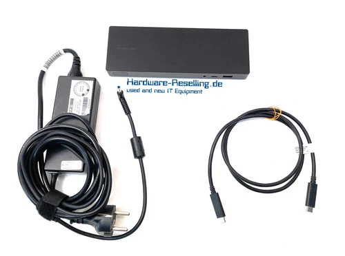 HP Usb-C Dock G4 L13898-001 Station D'Accueil Noir avec Bloc D'Alimentation