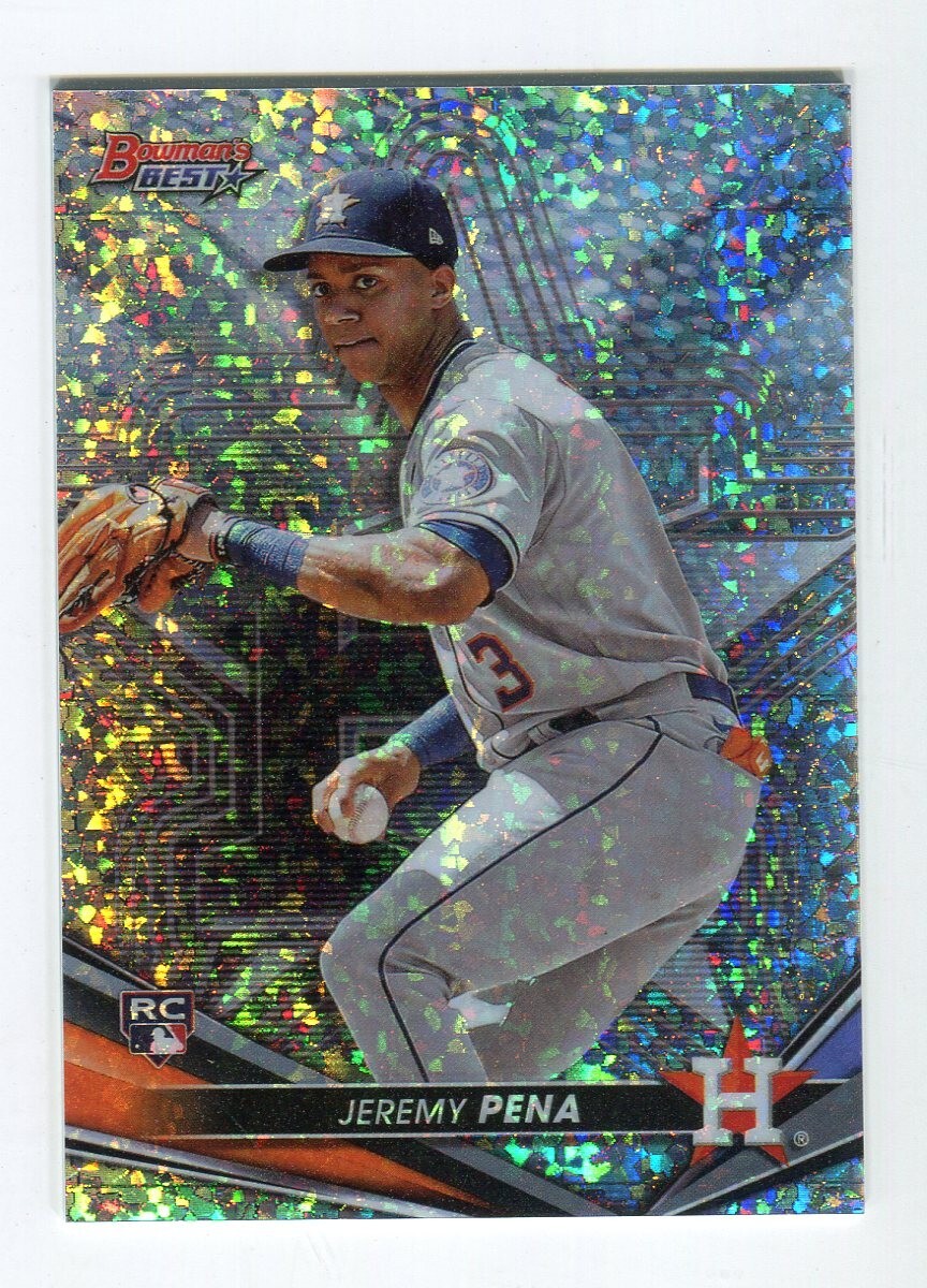Jeremy Pena 2022 Bowman's Best Mini Diamonds Refractor Rookie Card RC #26 /299