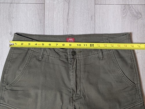 Levi's XX Cargo Pants Men 33X30 Green Taper Stretch Tactical Outdoor - Picture 11 of 12