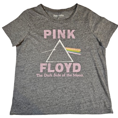 Camiseta Pink Floyd Dark Side Of The Moon, Gris Jaspeado, XL - Imagen 4 de 9