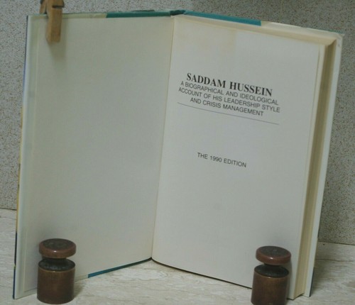 Saddam Hussein A Biography by Faoud Matar1990 Edition HcDw ~ VGC ~ FREEPOST - Picture 4 of 11